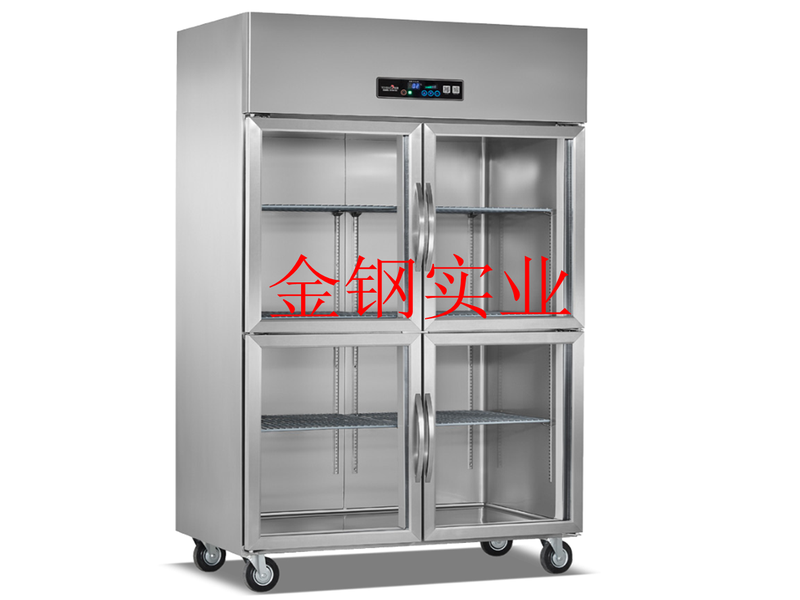 四门玻璃展示柜
