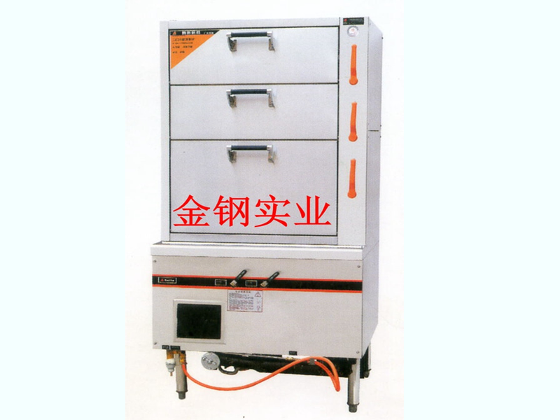 三门海鲜蒸柜燃气型
